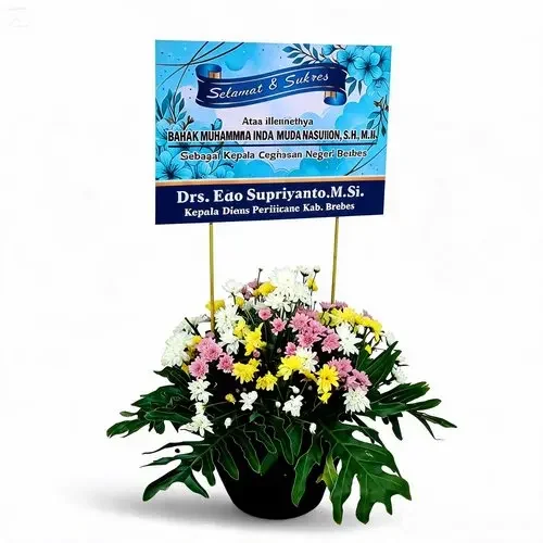 Standing Flowers Ucapan Selamat & Sukses